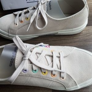 superga rainbow eyelet